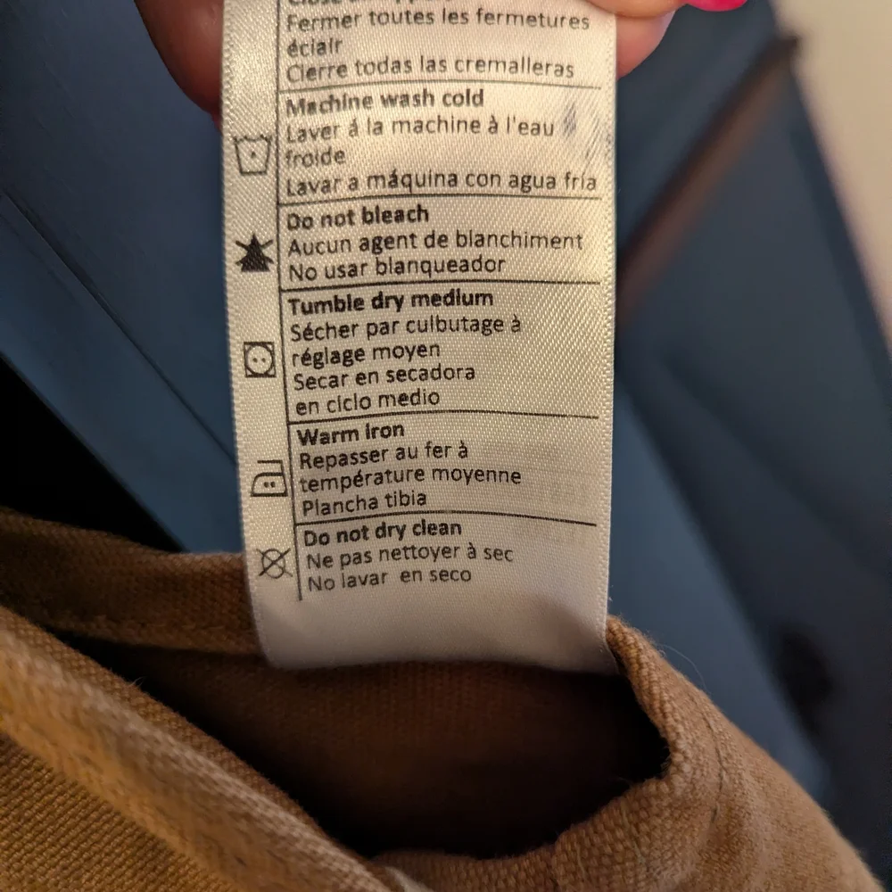 Carhartt Men's Firm Duck Bib Overall Size 32x30 - Picture 9 of 9